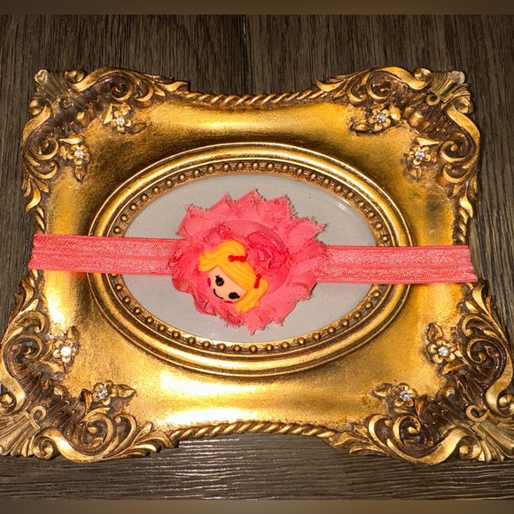 NWT Handmade Flower Headbands Infant Baby Child Girl Minnie Barbie strawberry - Picture 7 of 8